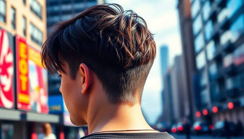 hairstyles with low fade