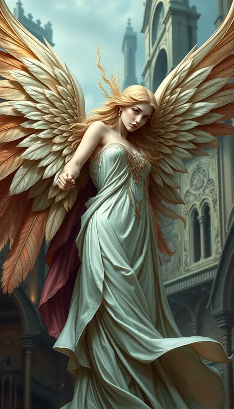 female angel art