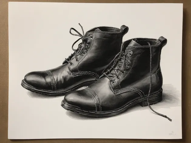 boots drawing