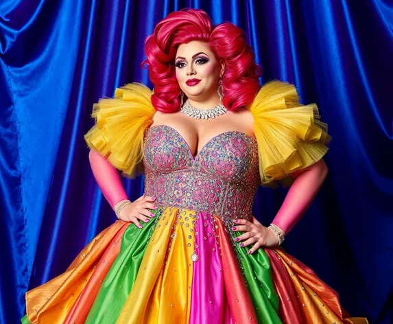 plus size drag queen