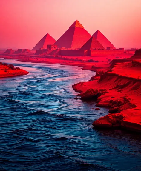 nile river into blood