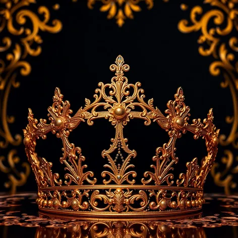 gold tiara