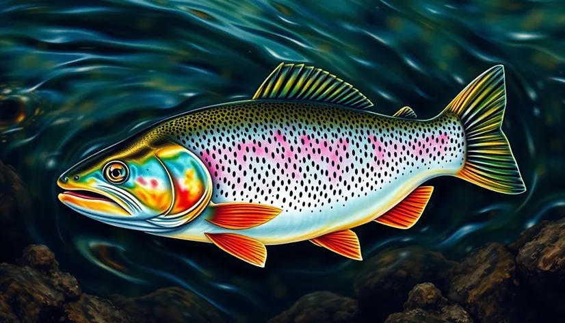 trout fish pattern