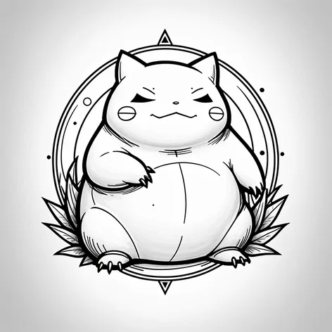 Snorlax resting