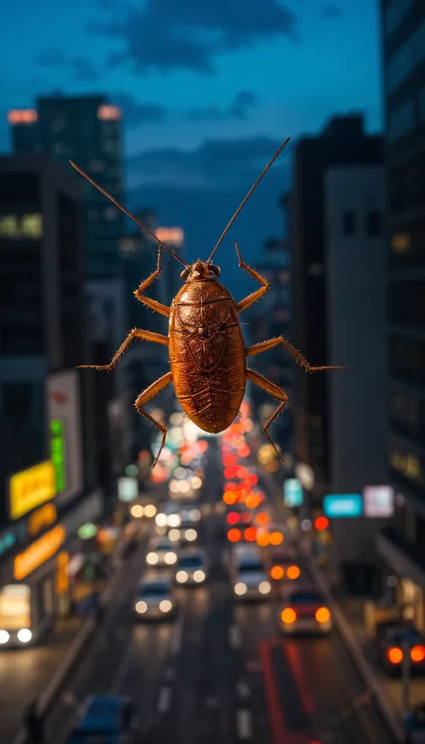 flying cockroach