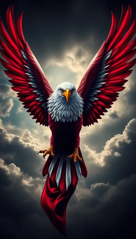 flag eagle images