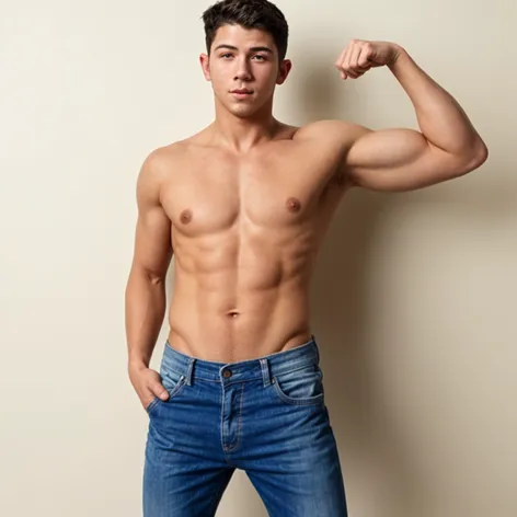 Make a shirtless nick