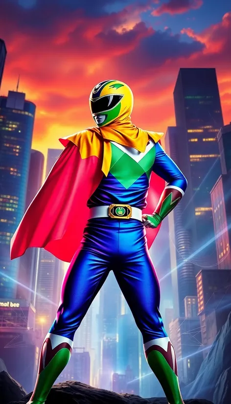 power ranger cape