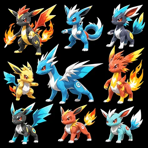 pokemon type fire/ice, make