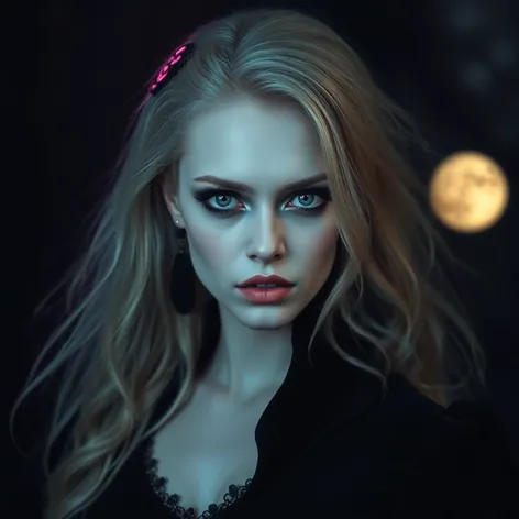 blonde female vampire