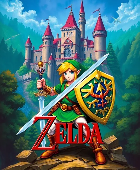 gold legend of zelda