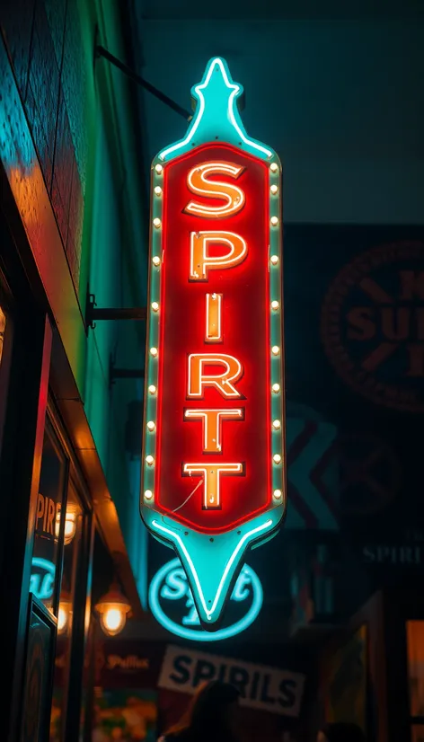 spirit store sign