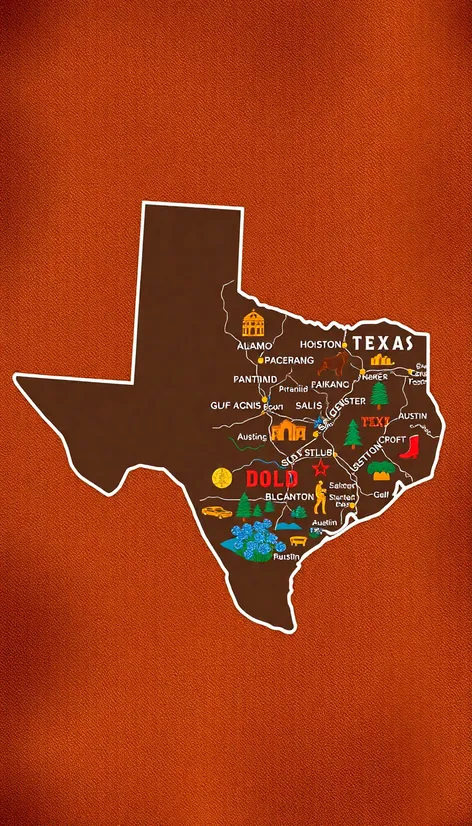 state of texas outline