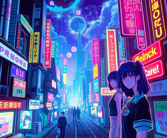 vaporwave anime