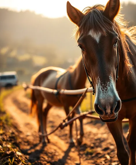 plow horse training