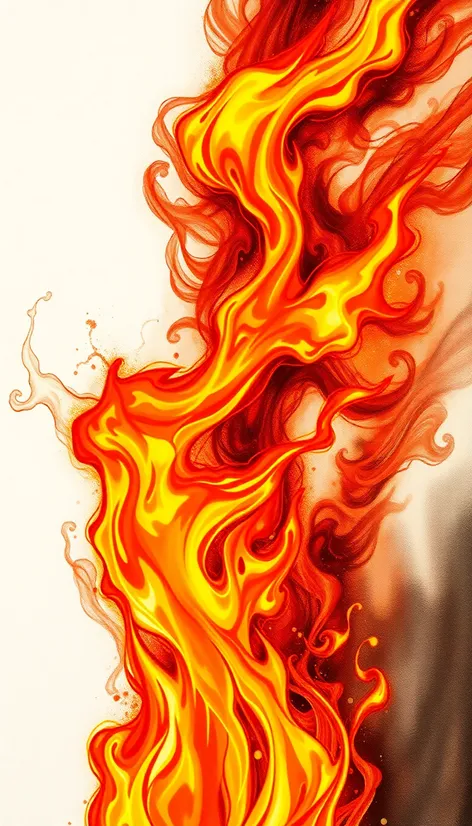 flame drawings