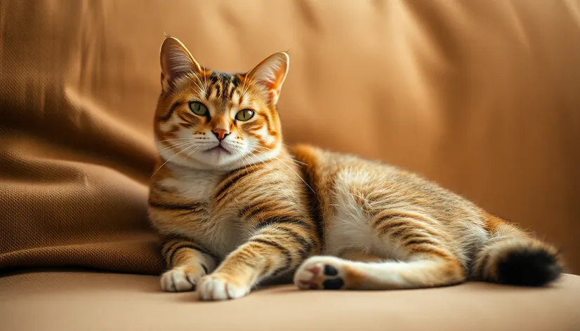 cat sitting on couch