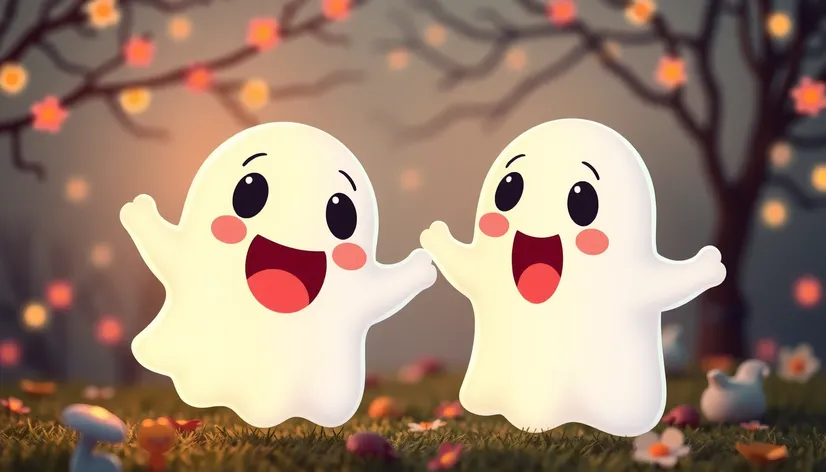 cute ghost clipart