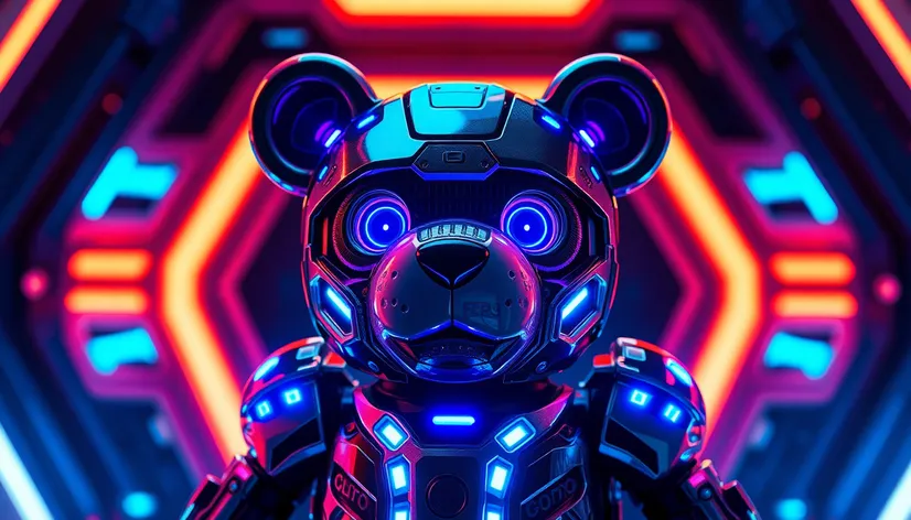 cyborg teddybear