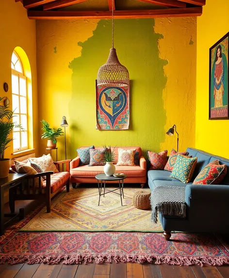 bohemian living room