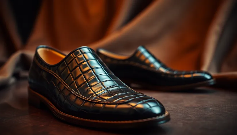 shoes with alligator