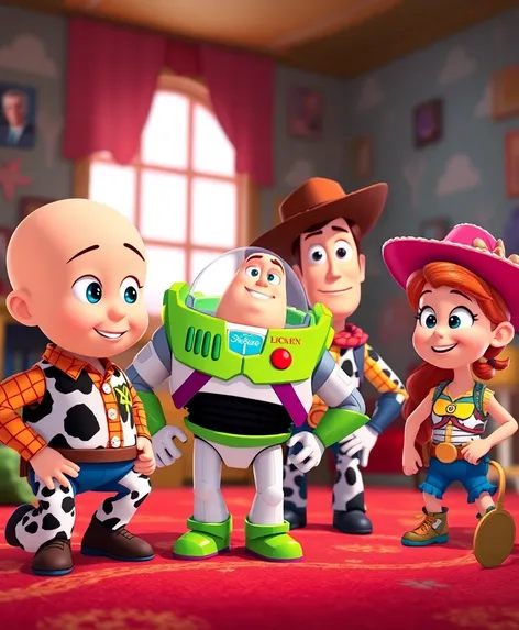 bald pixar characters