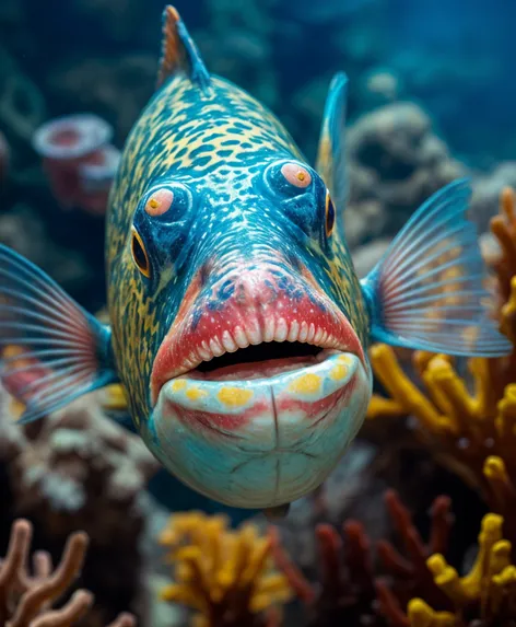 fish with big lips