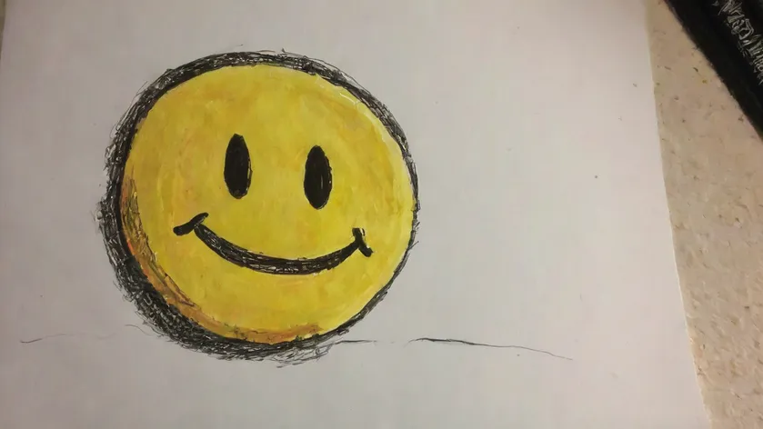 smile drawing