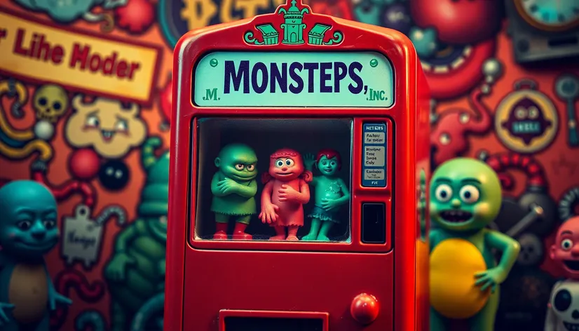 monsters inc toy vending