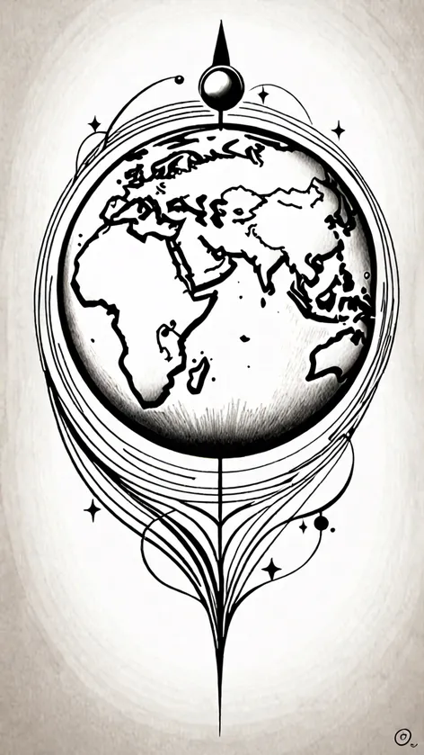 earth tattoo