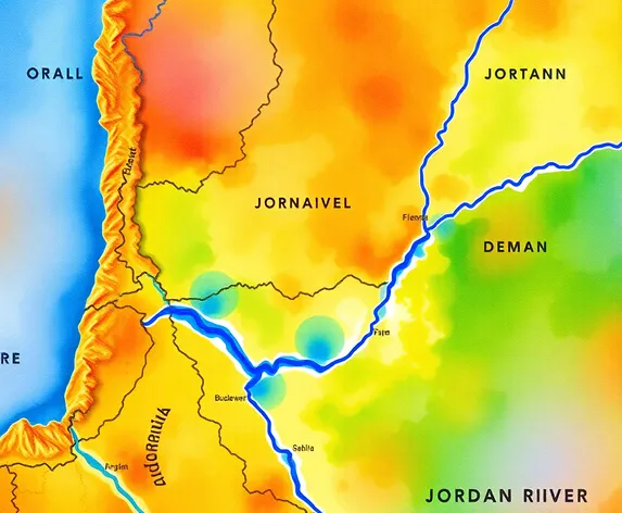 map jordan river