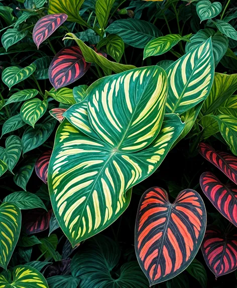 variegated monstera