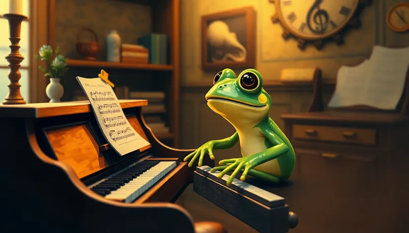 frog piano