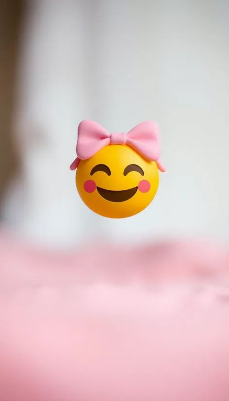 pink bow emoji