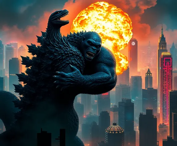 godzilla and king kong