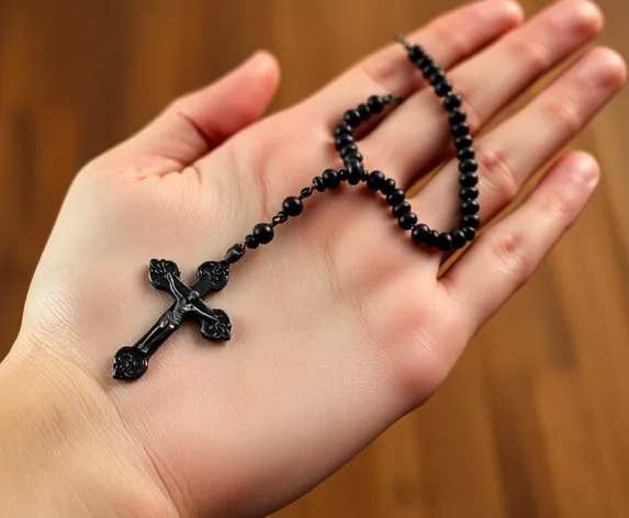 tattoo rosary hand