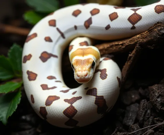 white ball python