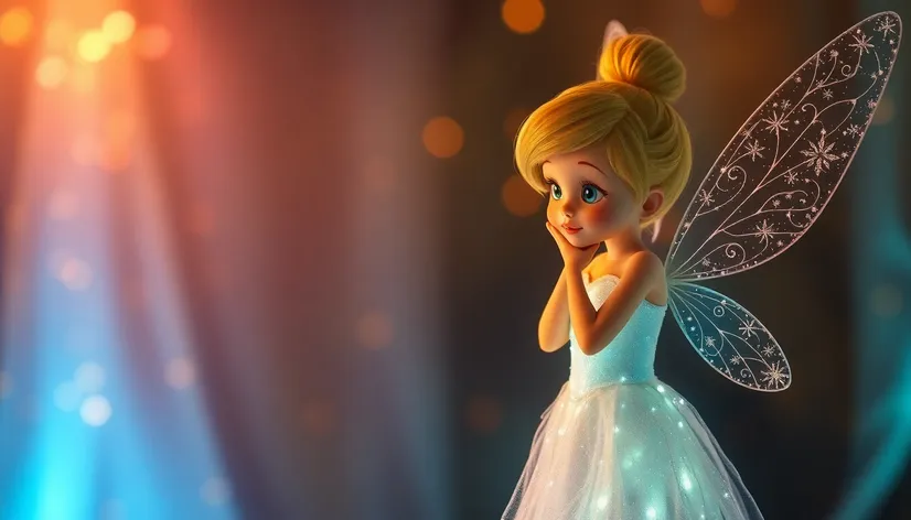 tinkerbell white dress