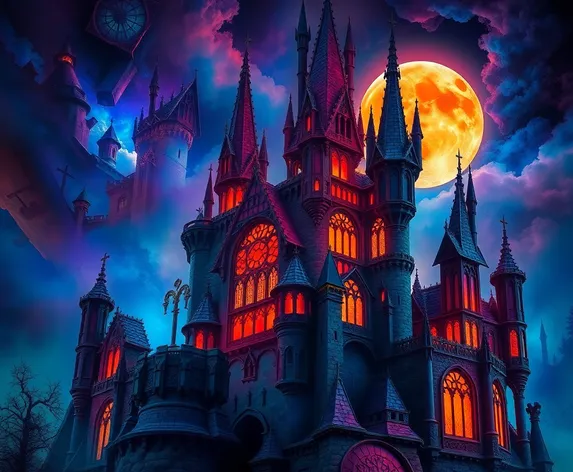 fantasy gothic castle