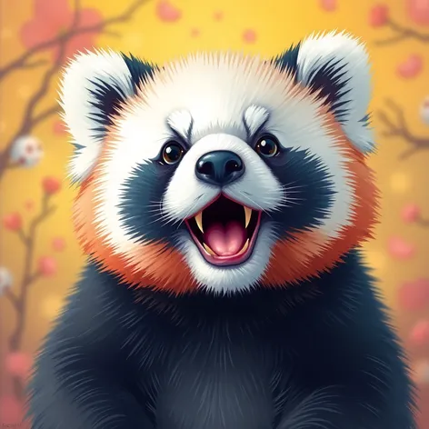 real cute panda