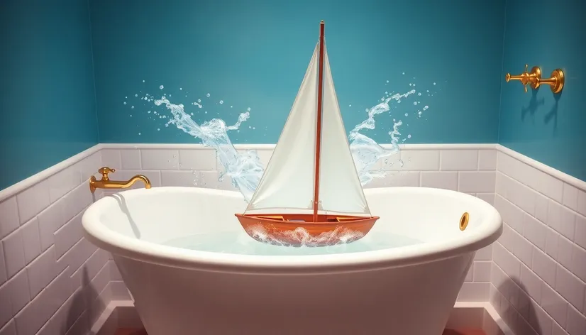 bathtub sailboat