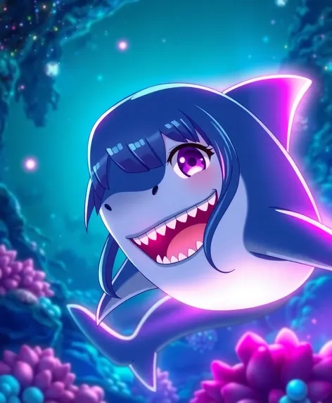 shark girl anime