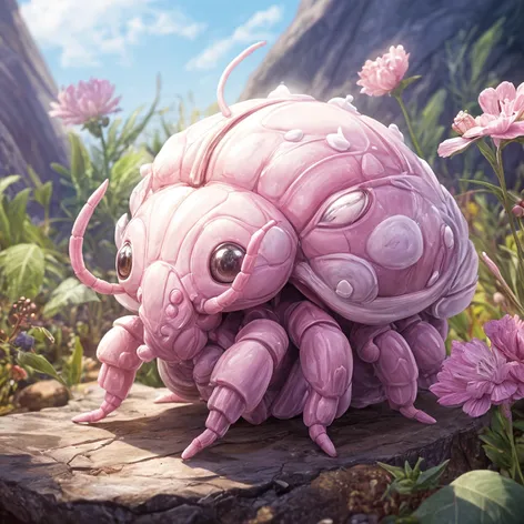 Isopod Pokémon with a