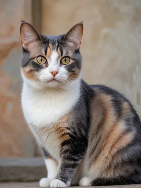 dilute calico cat