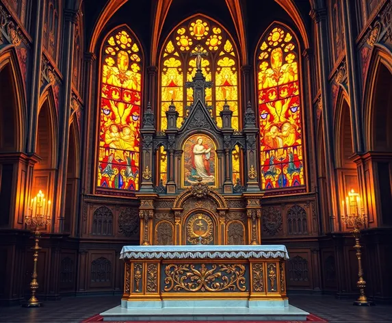 church altar