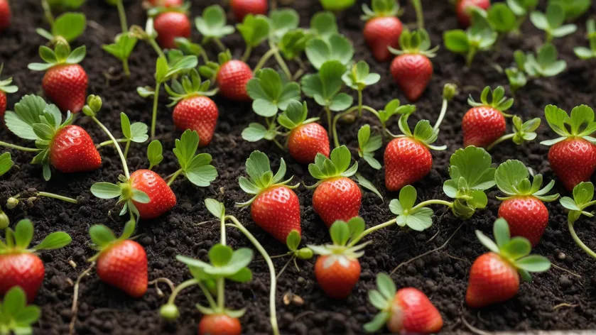 strawberry sprouts