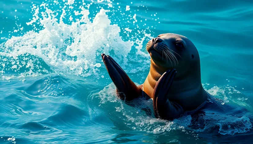 seal clapping