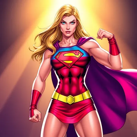 muscular supergirl