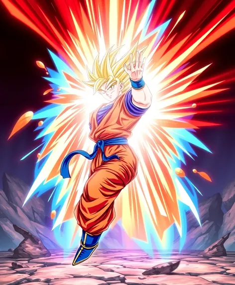 goku charging kamehameha