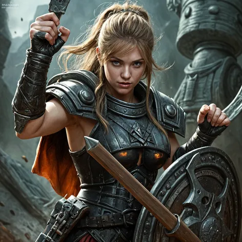 female barbarian